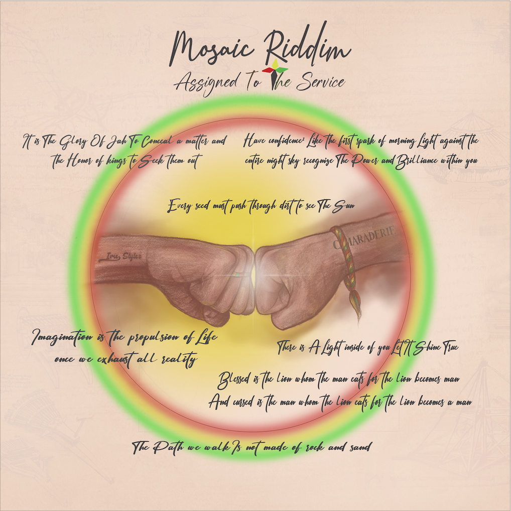 Mosaic Riddim's Second Album Cover